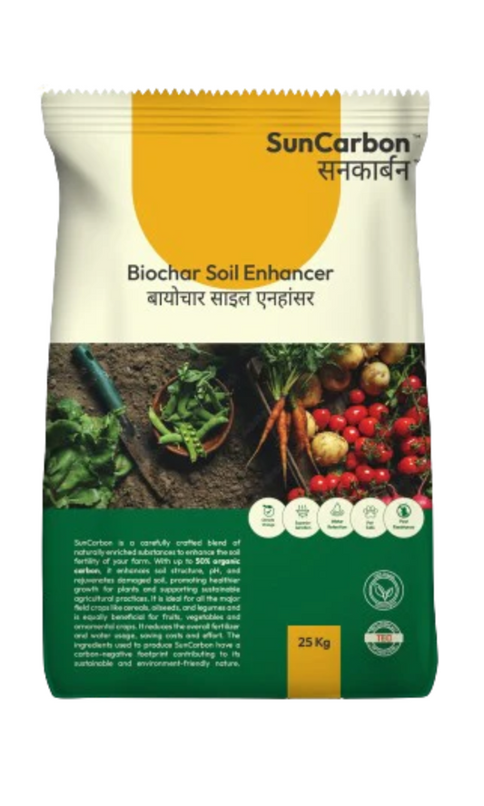 SunCarbon Biochar Soil Enhancer (25 K.g)